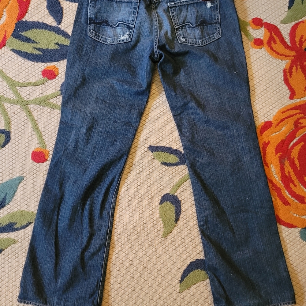 3 pairs for 7 for mankind jeans sizes- one is 29 other two  are 30!!! - Picture 7 of 16